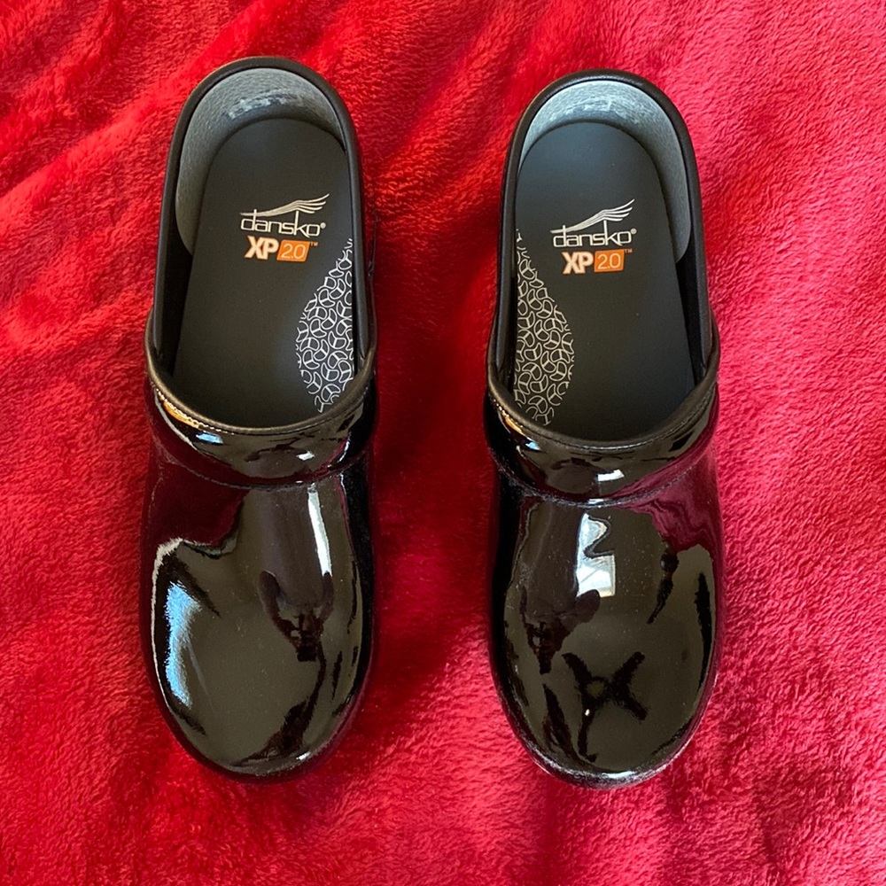 Black Dansko shoes. Only wore one shift so pretty much brand new